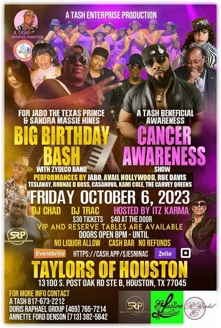 Birthday Bash / Cancer Awareness